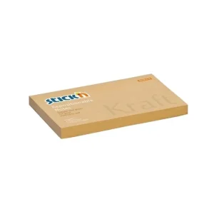 Bloček Hopax Kraft Notes, 76 x 127 mm, hnědý Oblíbený