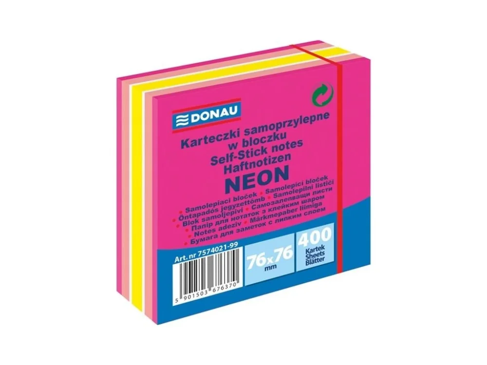 Bloček Donau, 76 x 76 mm, růžový Koupit Online