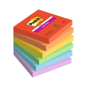 Akční Cena Bloček Post-it Sticky, 76 x 76 mm, PLAYFUL, 6 ks