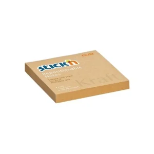 Bloček Hopax Kraft Notes, 76 x 76 mm, hnědý Akce