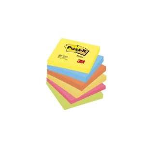 Akční Cena Bloček Post-it, 76 x 76 mm, energické barvy, 6 ks