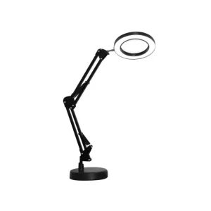 Cenová Bomba Platinet stolní LED lampa Magnify 10W stmívatelná s lupou, černá