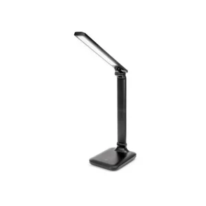 Platinet stolní LED lampa Remus 5W stmívatelná, dotykové ovládání, bezdrátové nabíjení, USB port, černá Rychlé Dodání