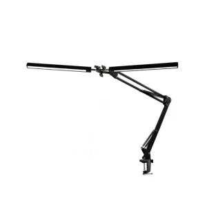 Platinet stolní LED lampa Flexy 20W stmívatelná s klipem, 2 ramena, černá Aktuální