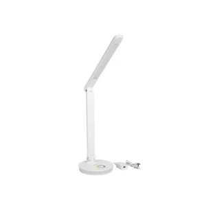 Platinet stolní LED lampa 12W stmívatelná, dotykové ovládání, USB port, bílá Expresní Doručení