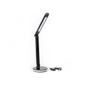 Akční Nabídka Platinet stolní LED lampa 12W stmívatelná, dotykové ovládání, USB port, černá