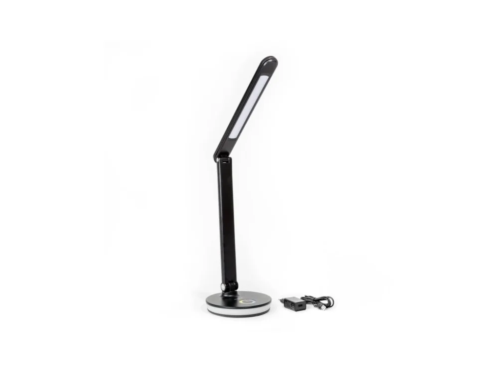 Akční Nabídka Platinet stolní LED lampa 12W stmívatelná, dotykové ovládání, USB port, černá