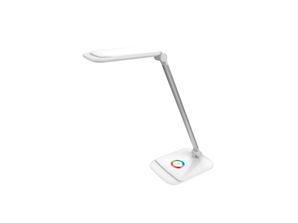 Top Prodej Platinet stolní LED lampa 18W stmívatelná, dotykové ovládání, USB port, bílá