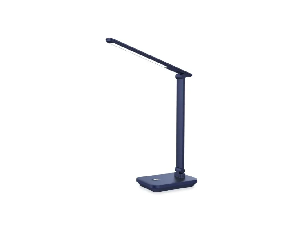 Platinet stolní LED lampa 5W stmívatelná, dotykové ovládání, integrovaná baterie 6000mAh, námořnická modř Ověřený