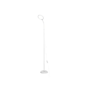 Hit Sezóny Platinet podlahová LED lampa 10W stmívatelná 2v1, bílá