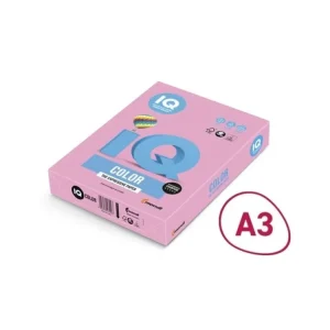 Barevný papír IQ A3-PI25, růžová, 80g/m2, 500 listů Rychlé Dodání