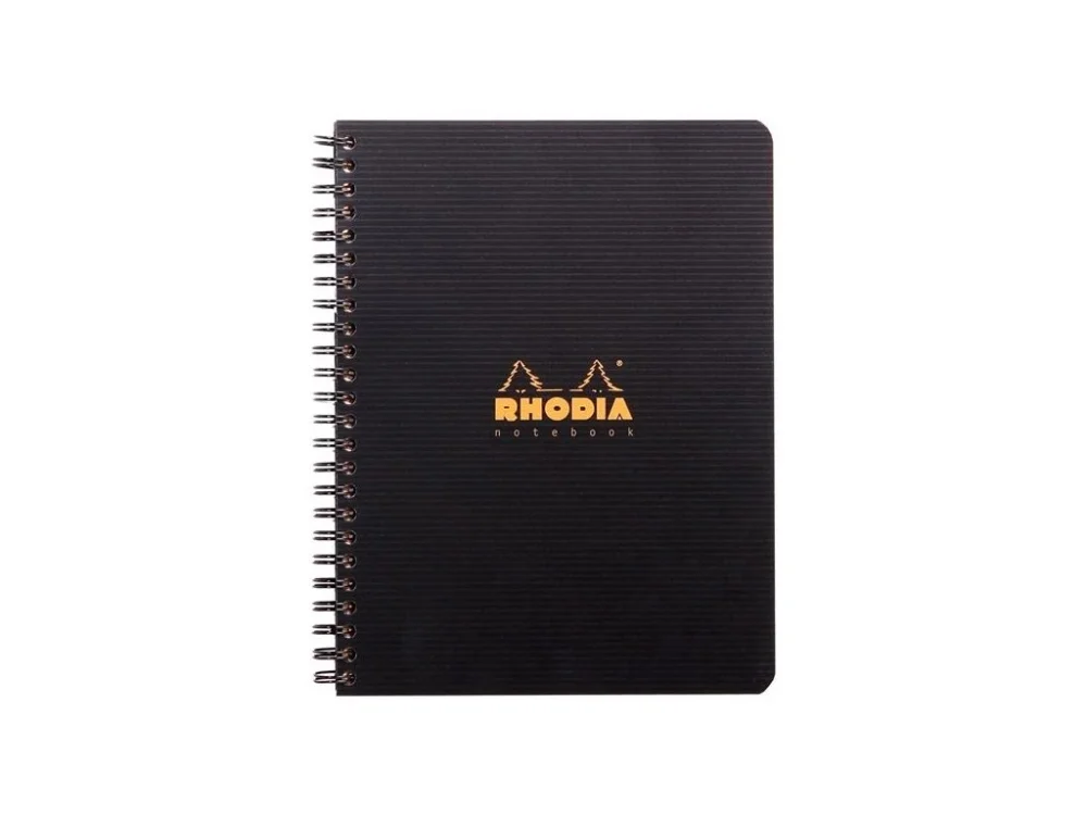 Objednat Nyní Kroužkový blok Rhodia Active, A4+,linkovaný, černý