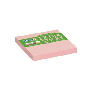 Bloček Stick'nby Hopax EXTRA STICKY, 76x76mm, růžový Nejlepší Volba