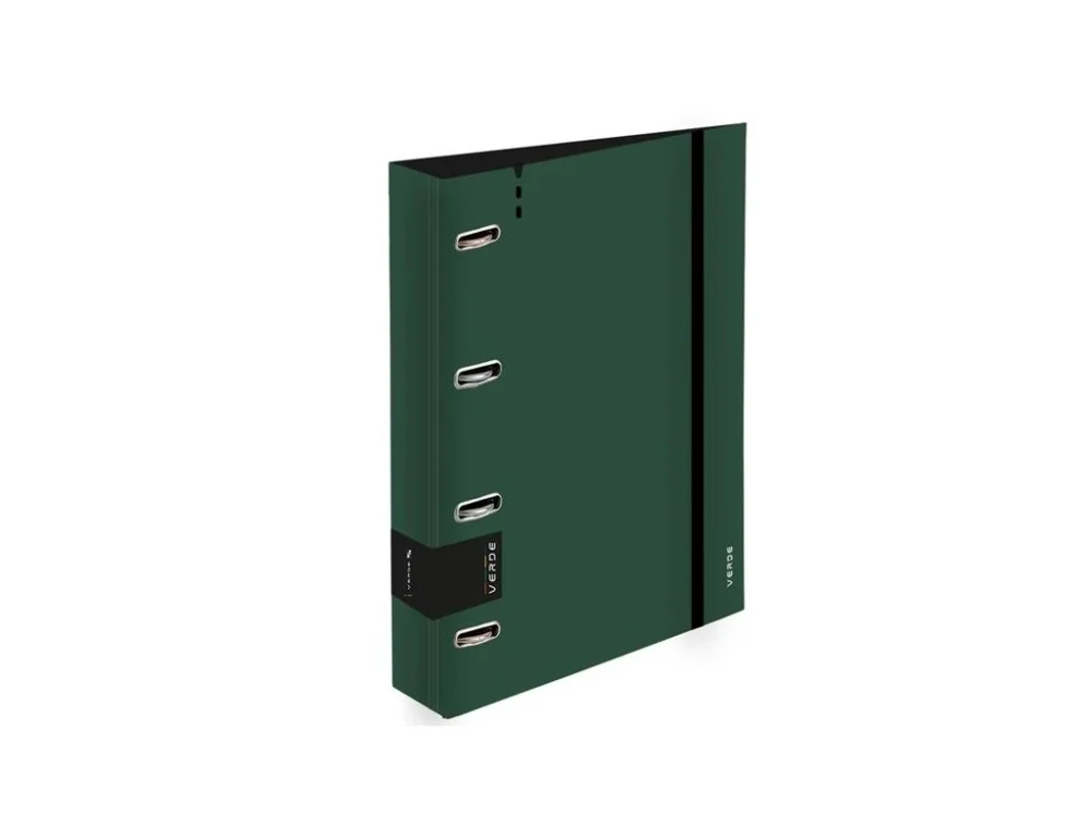 Must-Have 4 kroužkový pořadač pěnový Verde-A4, šíře hřbetu2cm,zel.