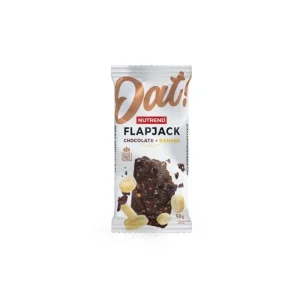 Pouze Dnes Tyčinka Nutrend Flapjack - čokoláda, banán, 50g