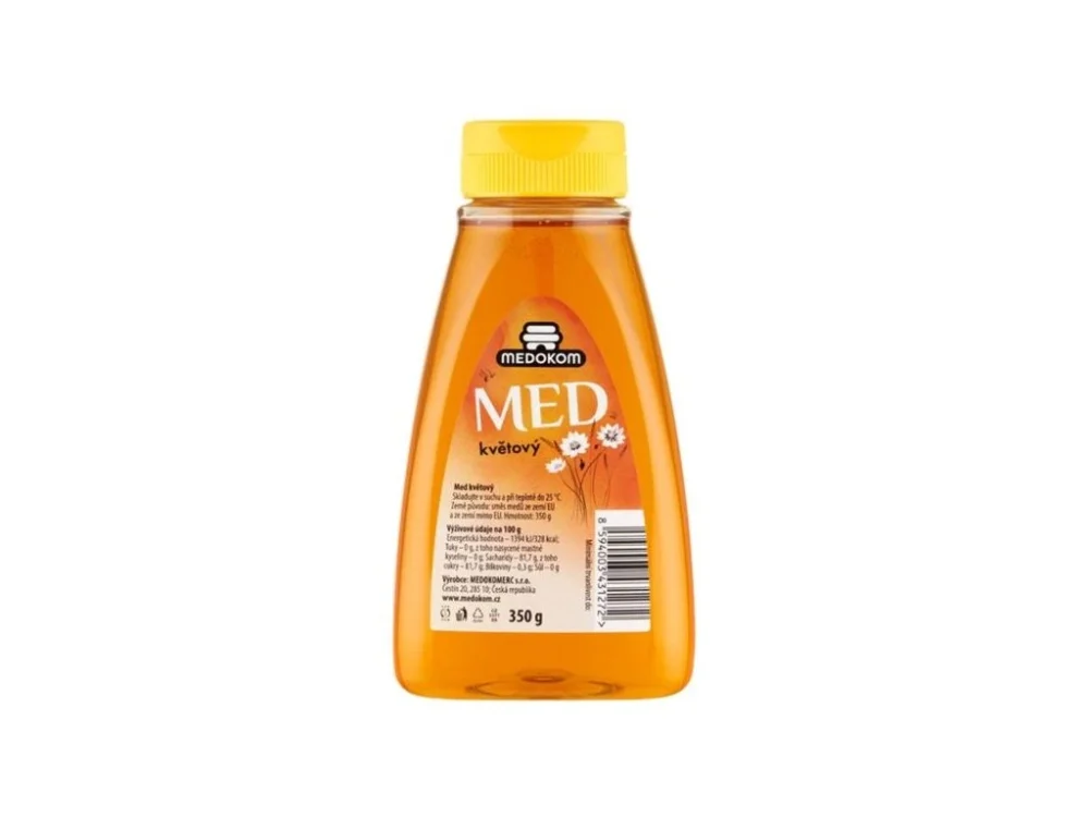 Ihned K Objednání Med Medokom - květový, s dávkovačem, 350 g