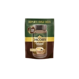 Instantní káva Jacobs - Velvet Crema, refil, 180 g Dokud Zásoby Vydrží
