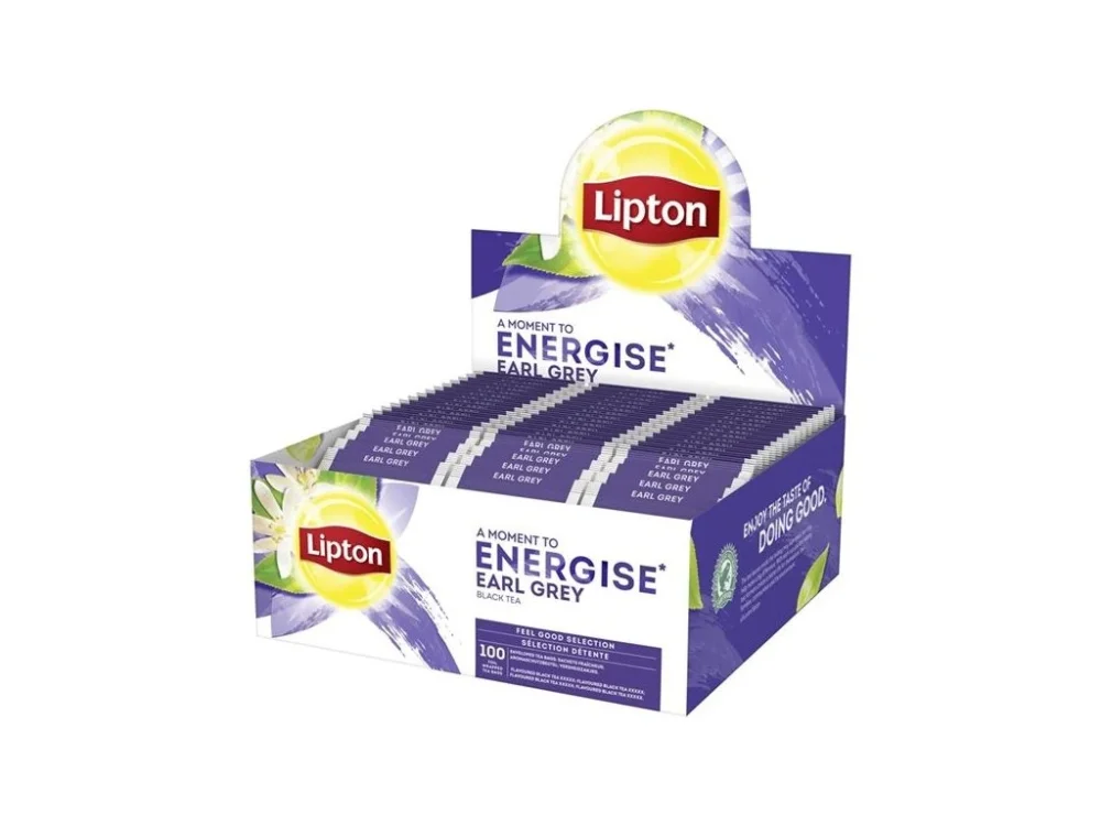 Černý čaj Lipton Earl Grey - 100x 1,8 g Hit Sezóny