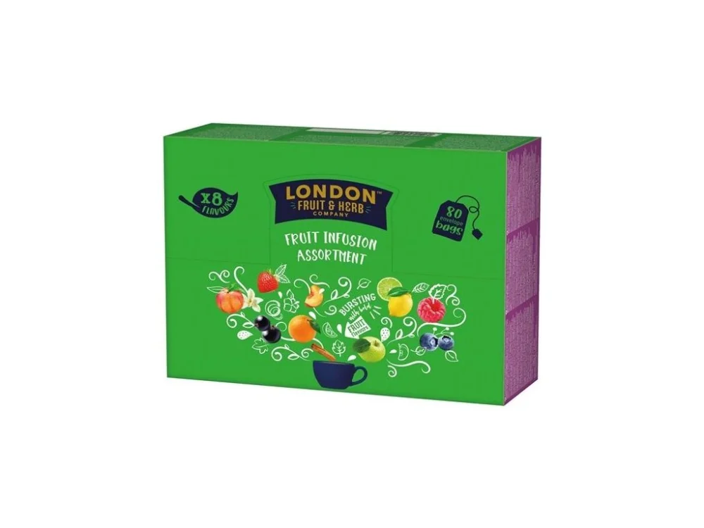 Kolekce čajů London Fruit amp; Herb - směs, 80ks Akční Cena