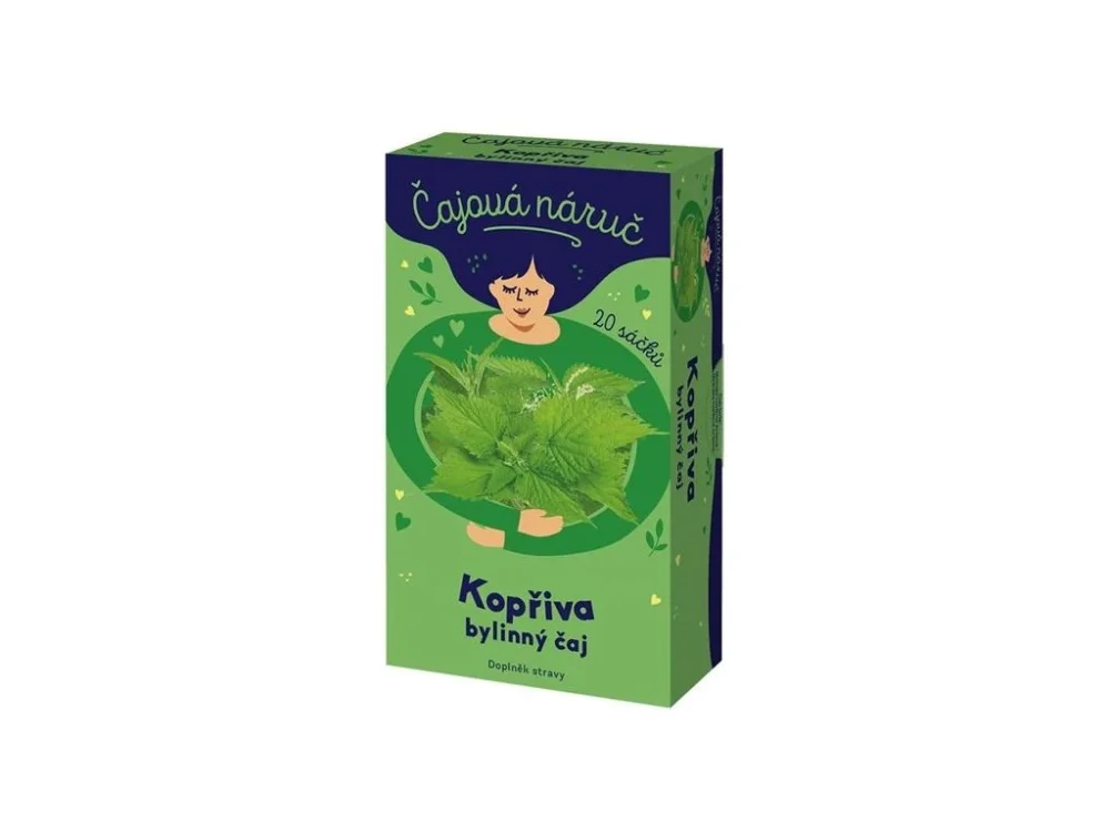 Bylinný čaj Čajová náruč - kopřiva, 20x 1g Značkový