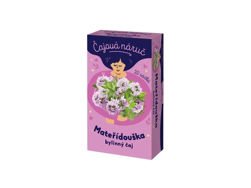 Bylinný čaj Čajová náruč - mateřídouška, 20x 1,5g Poslední Šance