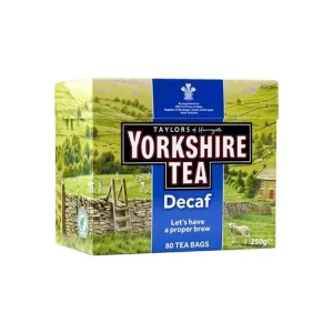 Černý čaj Yorkshire Tea Decaf - bez kofeinu,80x 3g Pouze Dnes