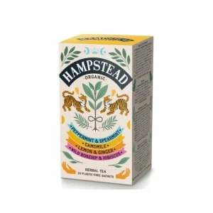 Zlevněný Kolekce ovocných a bylinkových čajů Hampstead Tea - bio, 20 ks
