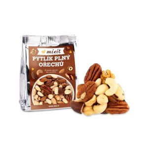 Finální Výprodej Pytlík plný ořechů Mixit - směs, 80 g