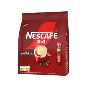 Kávový nápoj Nescafé Classic - 3v1, 10x 16,5 g Levný