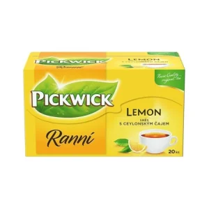 Černý čaj Pickwick - Ranní s citronem, 20x 1,75g Koupit Online