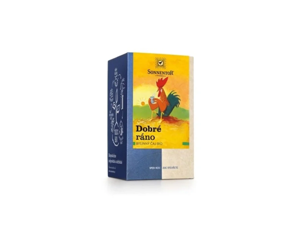 Bylinný čaj Sonnentor - Dobré ráno, bio, 18x 1,5 g Rychlé Dodání