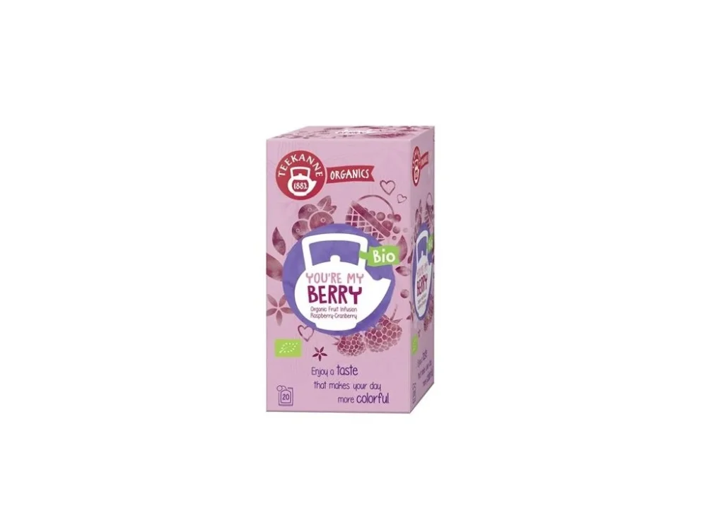 Aktuální Ovocný čaj Teekanne ORG.-bio,You're My Berry,20x 2,25g