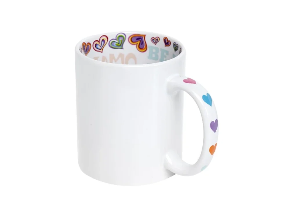 Hrnek bílý 11 Oz s vnitřním potiskem - I Love You Dokud Zásoby Vydrží