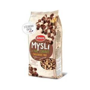 Cenově Výhodný Mysli křupavé čokoládové trio, 750g