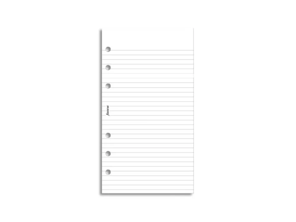 Tovární Cena Náhradní náplň pro Filofax A6 – linkovaná, 100 listů