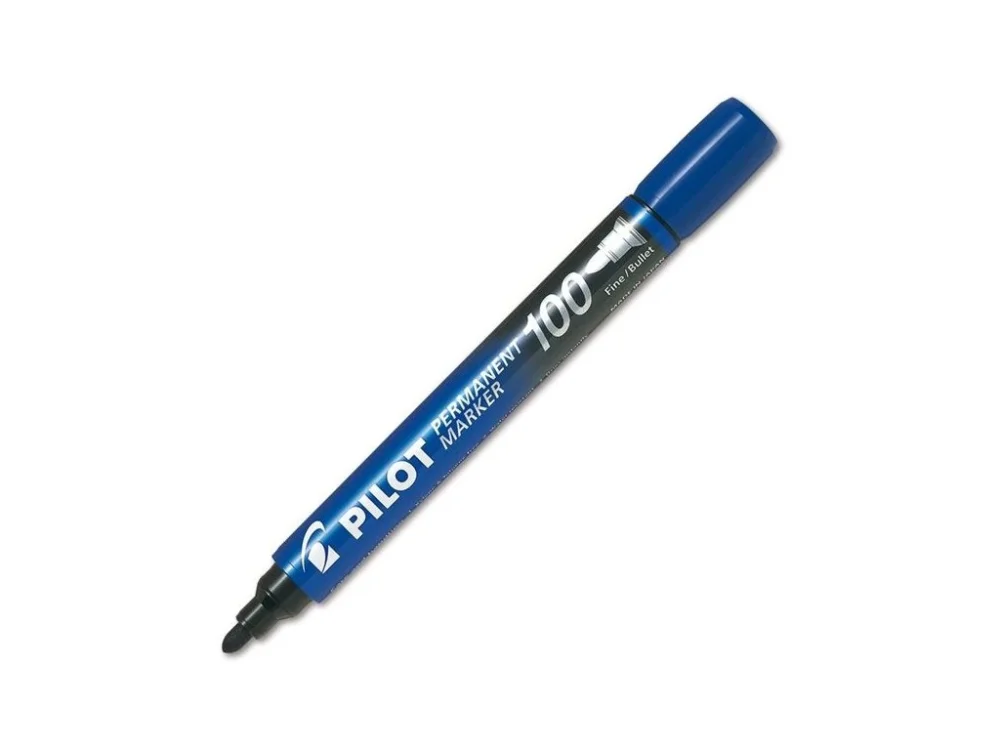 Permanentní popisovač Pilot 100, kulatý, různé barvy Pouze Dnes
