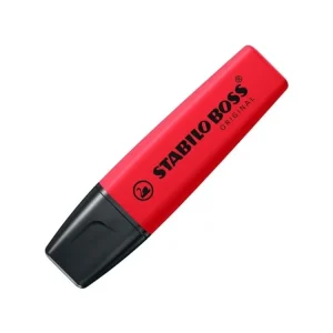 Zvýrazňovač STABILO BOSS ORIGINAL REALRED, červený Akce