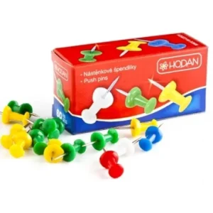 Akční Cena Špendlíky nástìnkové barevné PUSH PINS