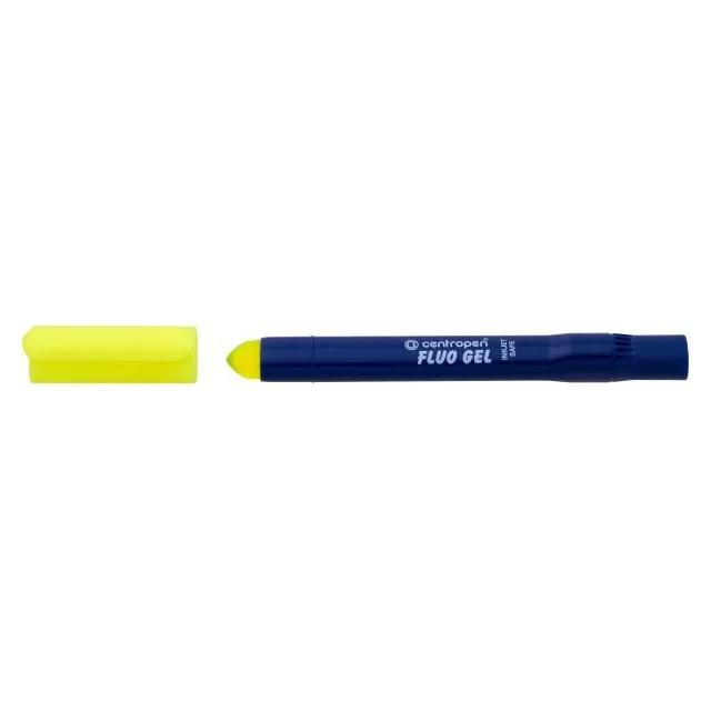Zvýrazòovaè Centropen 9422 žlutý FLUO GEL 3-10mm Značkový