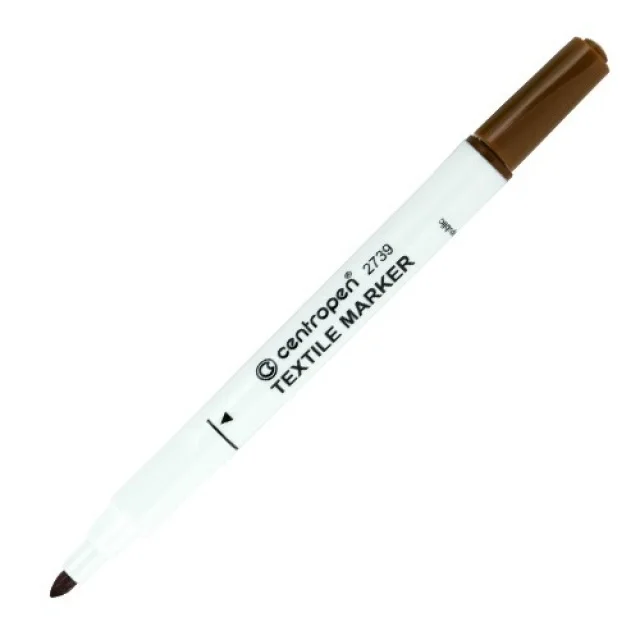 Značkový Znaèkovaè na textil hnìdý Centropen 2739