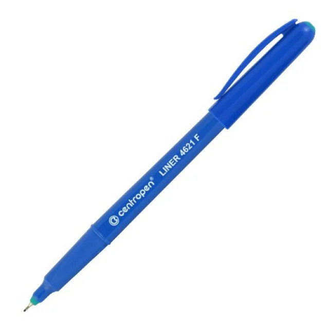 Akční Cena Liner s nevysychavým inkoustem zelený Centropen 4621 F