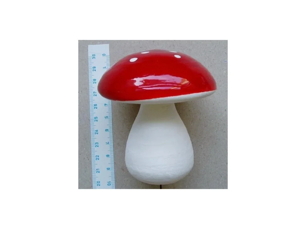 mochomůrka z vaty, velikost 9 cm, 1 ks Nejlepší Volba
