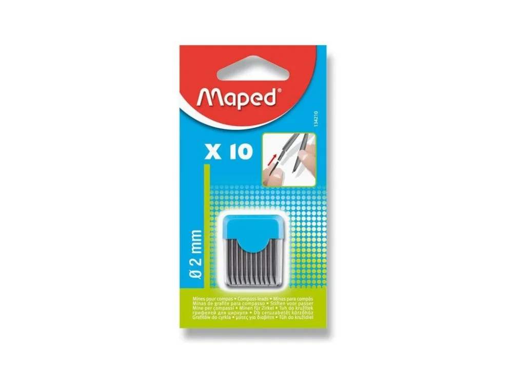 Nejlepší Cena Náhradní tuhy do kružítka Maped - 10 ks v balení