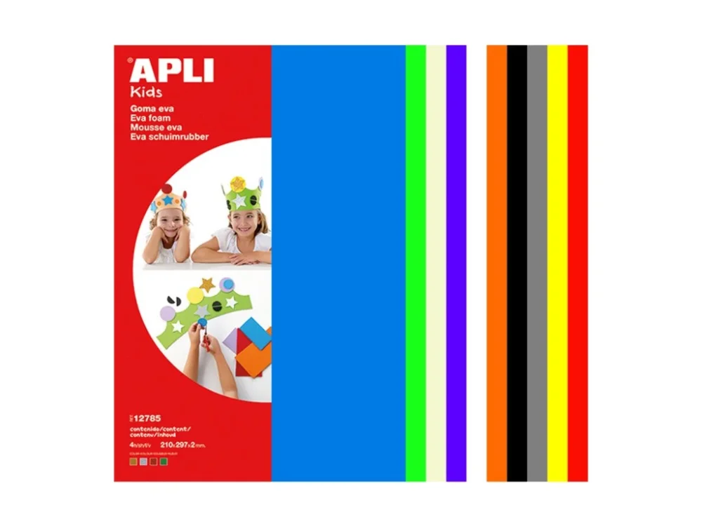 Poslední Šance APLI pěnovka, 200 x 300 mm, mix barev - 10 ks