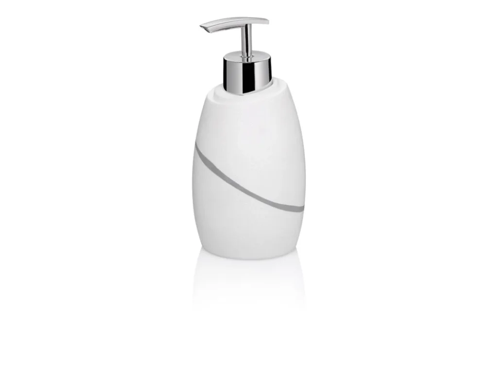 KELA Dávkovač mýdla Talus polyresin bílá 300 ml Kup Teď
