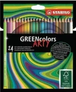 Aktuální Pastelky Green colorsARTY/ 24