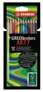 Levný Pastelky Green colorsARTY/ 12