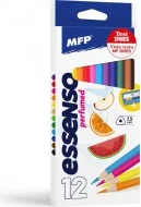 Pastelky ESSENSO 12 ks triangular s ořezávátkem 6300624 Cenově Výhodný