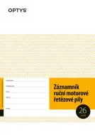 Záznamník ruční motorové pily A4 Tovární Cena