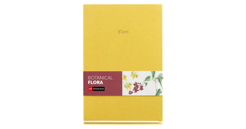 Kup Teď Zápisník Miquelrius - Botanical Flora, A5, 80 listů, linka, žlutý